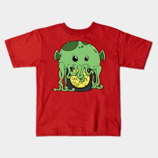 Cup Thulhu Kids T-Shirt